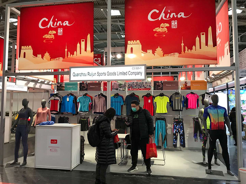 2020年德国慕尼黑冬季体育用品展览会中有“锐骏”加入